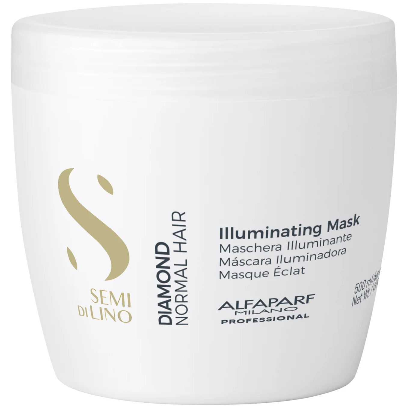 ALFAPARF SEMI DI LINO ILLUMINATING MASK 500ML