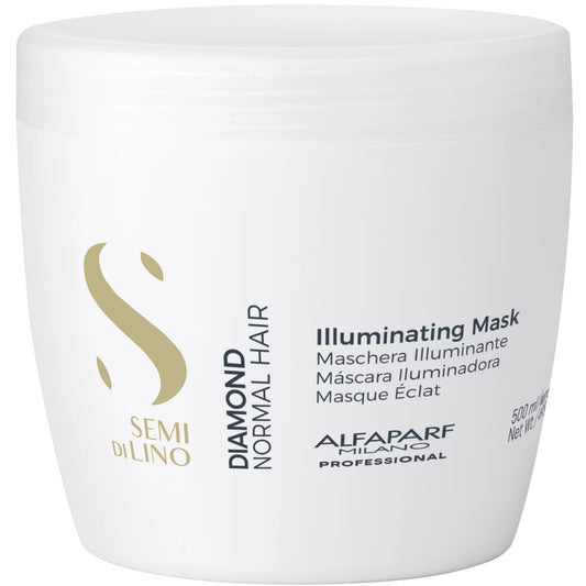 ALFAPARF SEMI DI LINO ILLUMINATING MASK 500ML