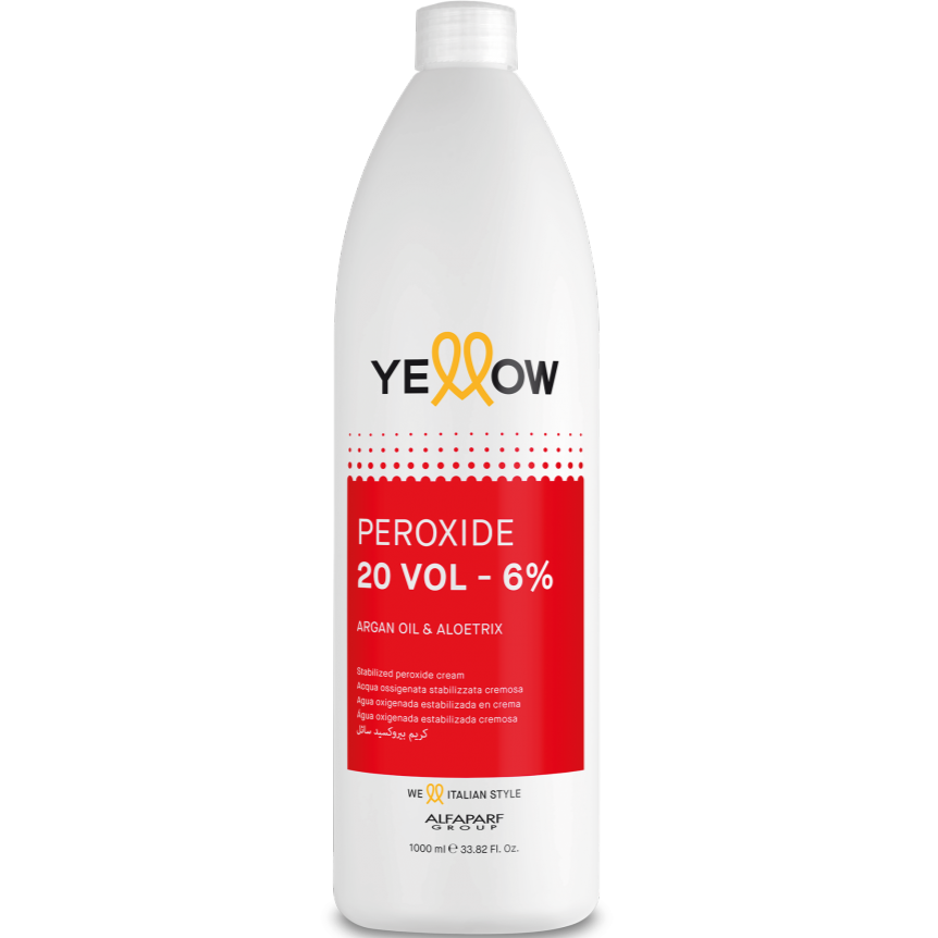 YELLOW PROFESSIONAL PEROXIDO 20VOL 6% 1000ML