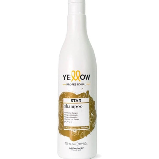 YELLOW PROFESSIONAL STAR SHAMPOO POMEGRANATE & MULLEIN 500ML