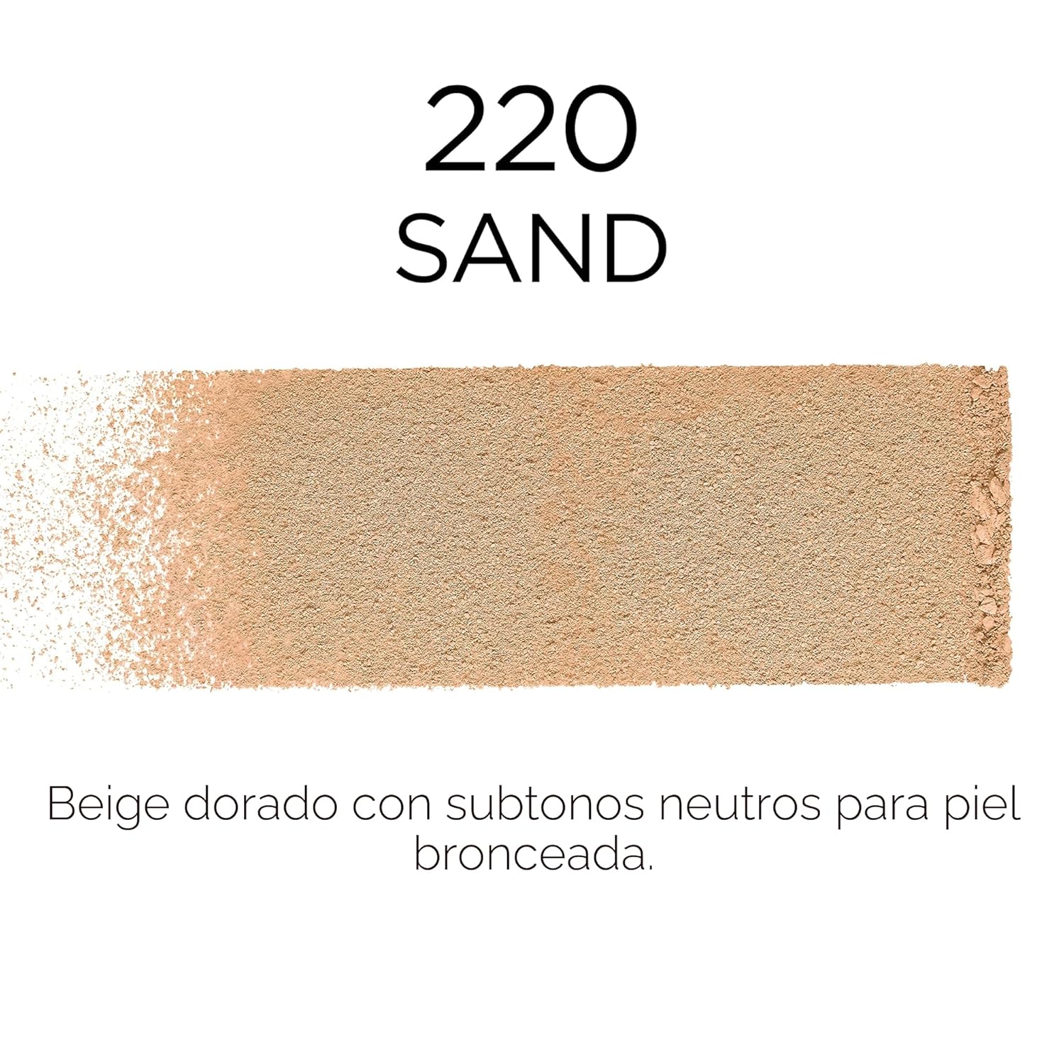 LOREAL PARIS INFALLIBLE 24H FRESH WEAR FOUNDATION IN POWDER 220 SAND