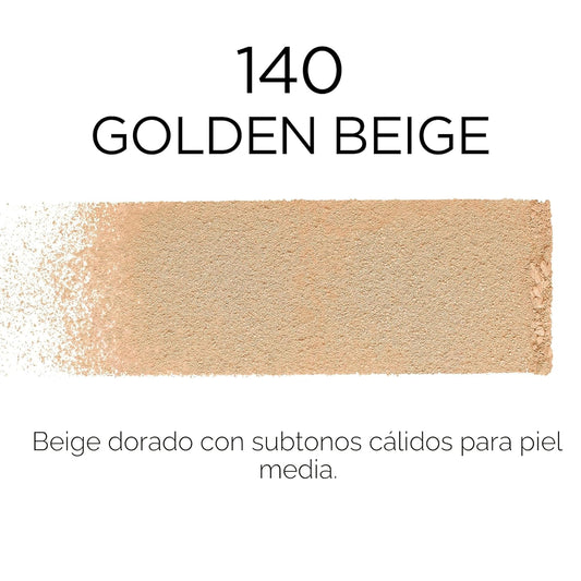 LOREAL PARIS INFALLIBLE 24H FRESH WEAR FOUNDATION IN POWDER 140 GOLDEN BEIGE