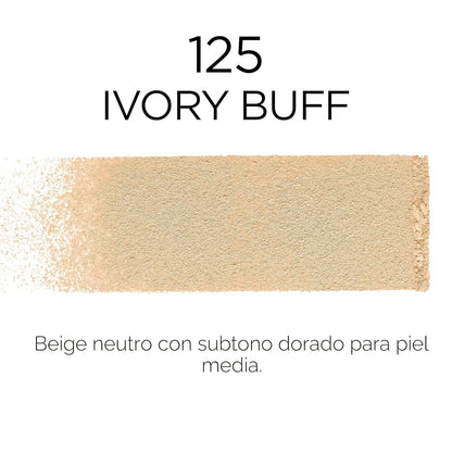 LOREAL PARIS INFALLIBLE 24H FRESH WEAR FOUNDATION IN POWDER 125 IVORY BUFF