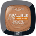 LOREAL PARIS INFALLIBLE 24H FRESH WEAR BRONZER 350 MEDIUM