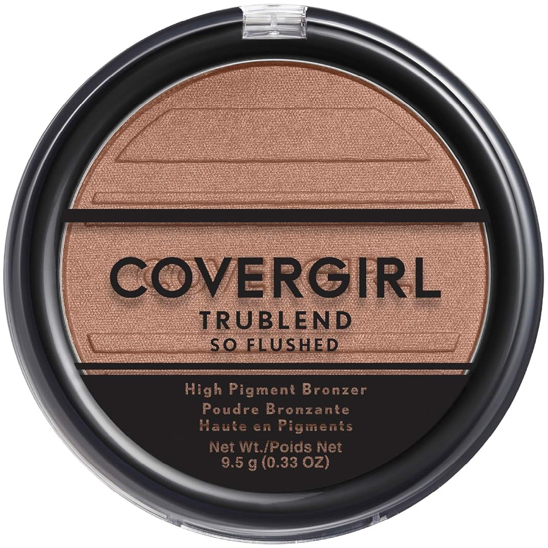 COVERGIRL TRUBLEND SO FLUSHED POUDRE BRONZANTE 390 SUNSET GLITZ