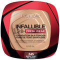 LOREAL PARIS INFALLIBLE 24H FRESH WEAR FOUNDATION IN POWDER 245 RADIANT HONEY