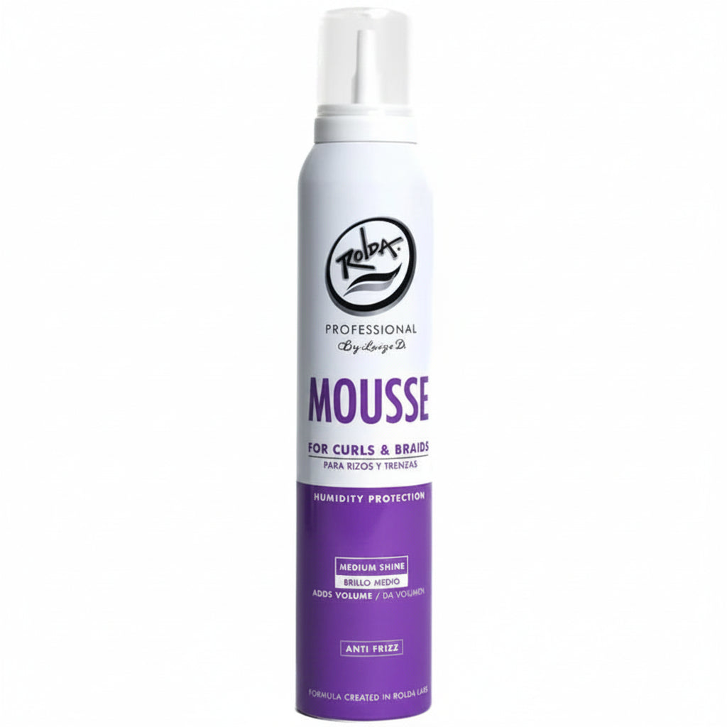 ROLDA MOUSSE FOR CURLS & BRAIDS ANTI FRIZZ 200ML