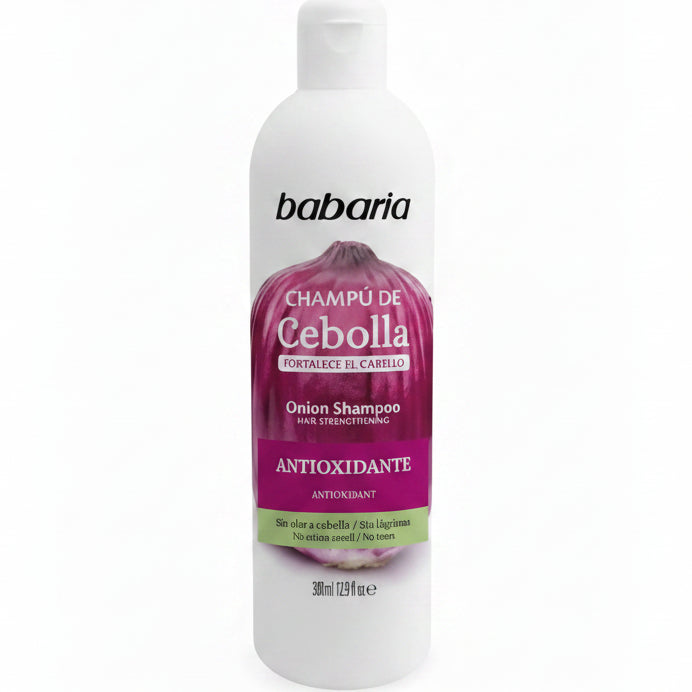 BABARIA CHAMPÚ CEBOLLA ANTIOXIDANTE 380ML