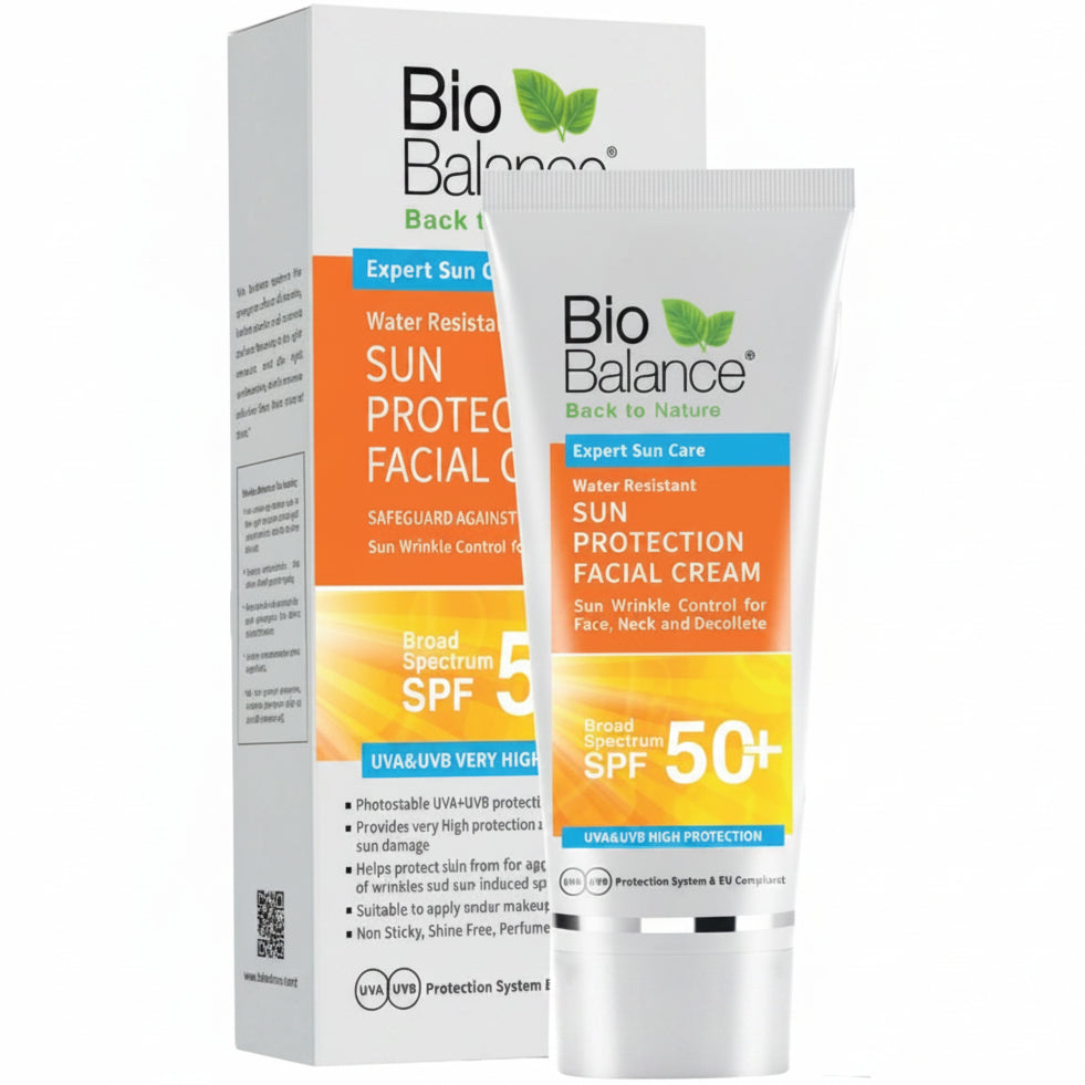 BIOBALANCE SUN PROTECTION FACIAL CREAM SPF50