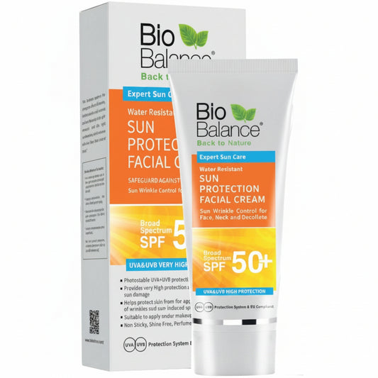 BIOBALANCE SUN PROTECTION FACIAL CREAM SPF50
