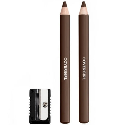 COVERGIRL EASY BREEZY BROW FILL + DEFINE BROW PENCIL 505 RICH BROWN