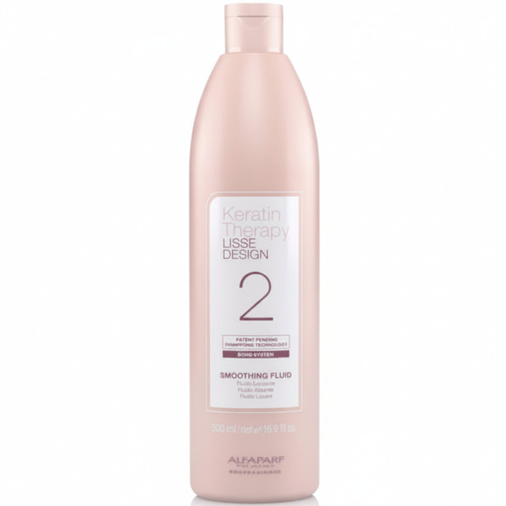 ALFAPARF MILANO PROFESSIONAL KERATIN THERAPY LISSE DESIGN 2 SMOOTHING FLUID 500ML