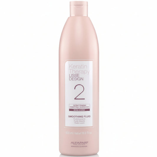ALFAPARF MILANO PROFESSIONAL KERATIN THERAPY LISSE DESIGN 2 SMOOTHING FLUID 500ML