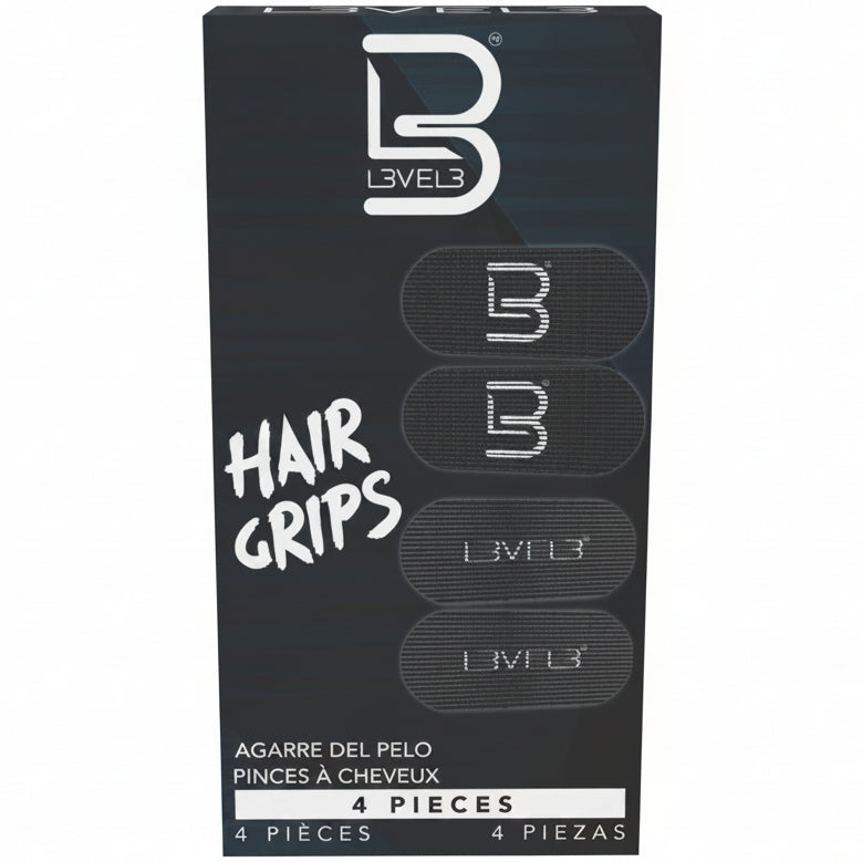 LEVEL3 HAIR GRIPS 4PCS AGARRE DEL PELO