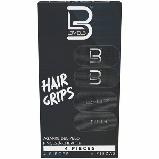 LEVEL3 HAIR GRIPS 4PCS AGARRE DEL PELO