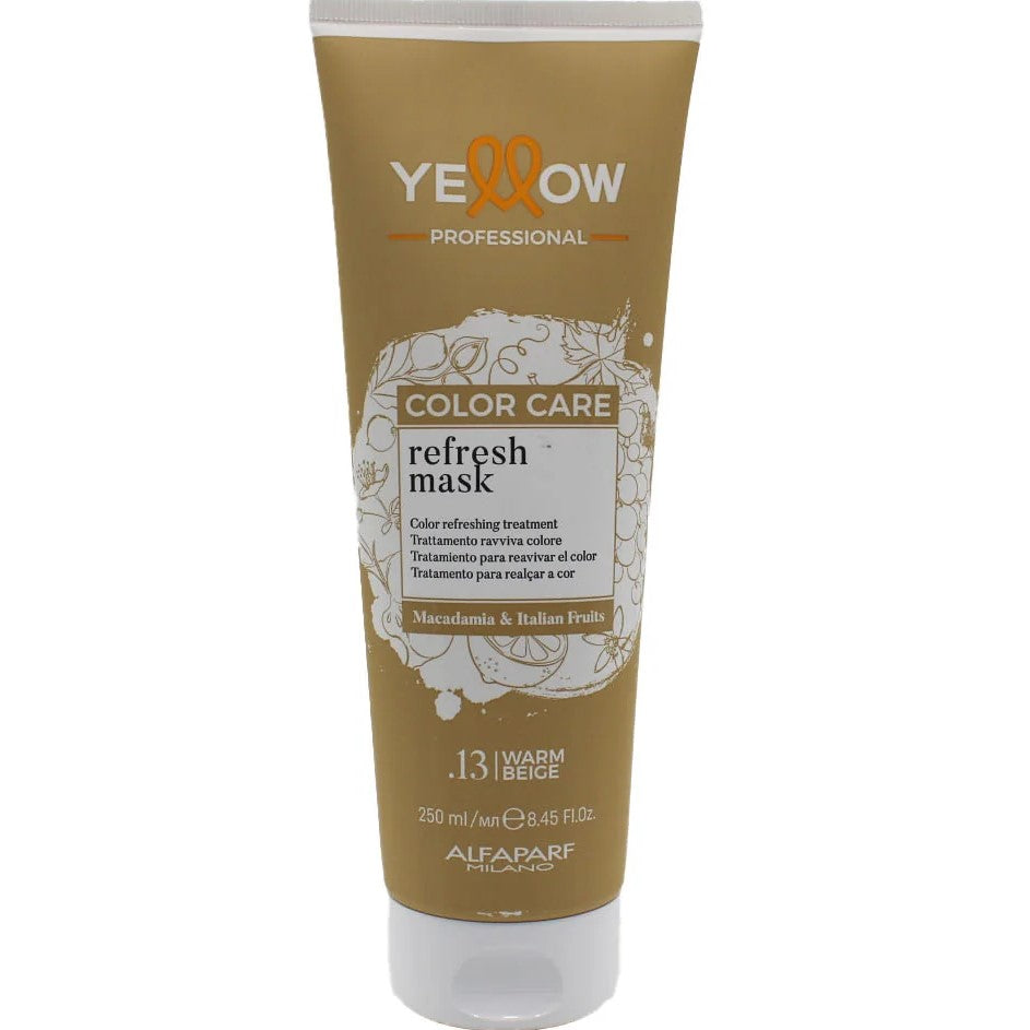YELLOW PROFESSIONAL COLOR CARE REFRESH MASK .13 WARM BEIGE