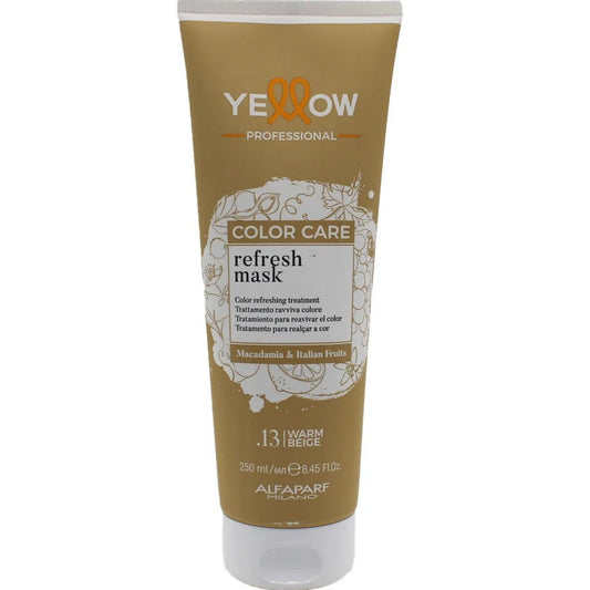 YELLOW PROFESSIONAL COLOR CARE REFRESH MASK .13 WARM BEIGE