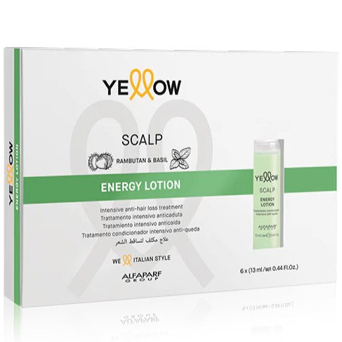 YELLOW PROFESSIONAL SCALP ENERGY LOTION 13ML C/U