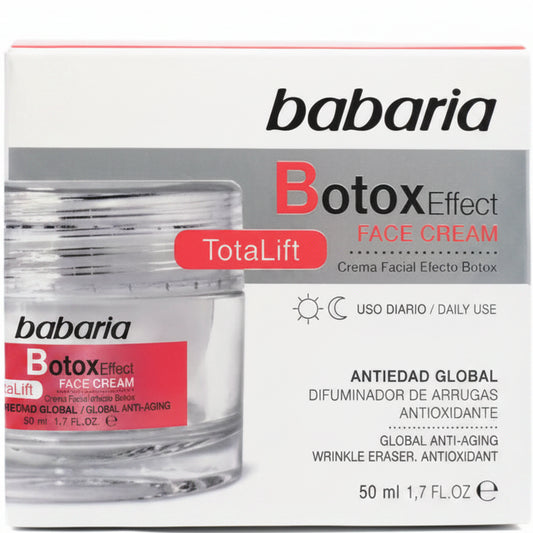 BABARIA CREMA FACIAL BOTOX EFFECT 50ML