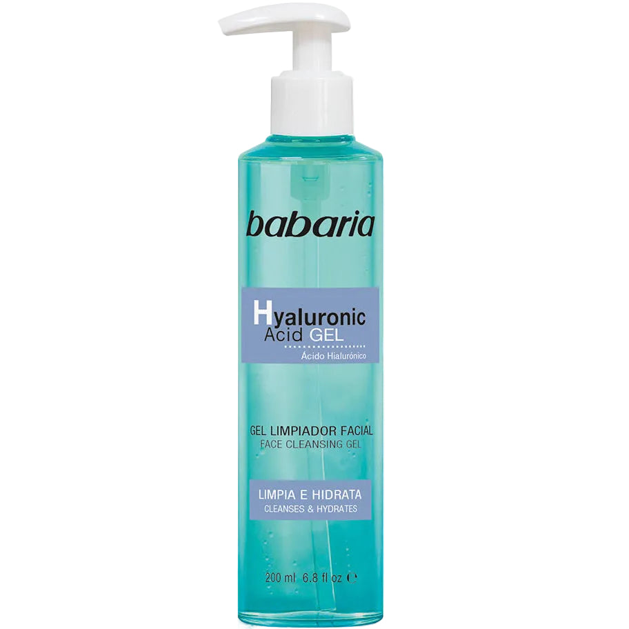 BABARIA GEL LIMPIADOR ÁCIDO HIALURÓNICO 200ML