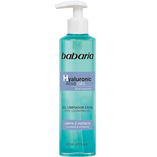 BABARIA GEL LIMPIADOR ÁCIDO HIALURÓNICO 200ML