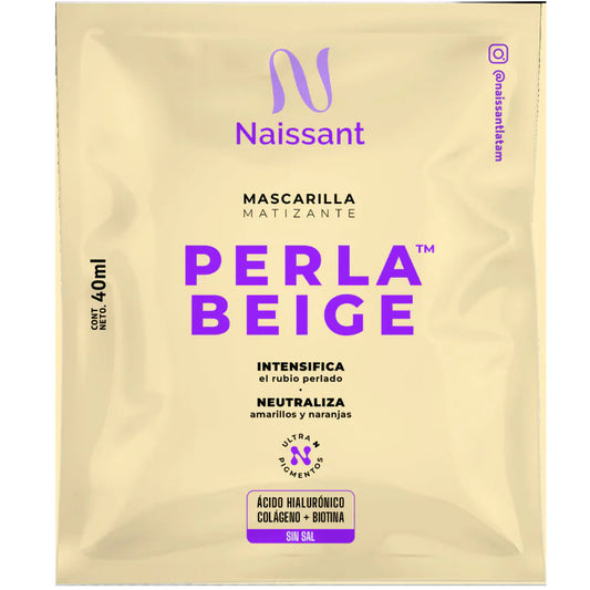 NAISSANT MASCARILLA MATIZANTE PERLA BEIGE 40ML