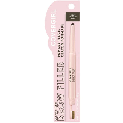 COVERGIRL CLEAN FRESH BROW FILLER POMADE PENCIL 600 DARK BROWN