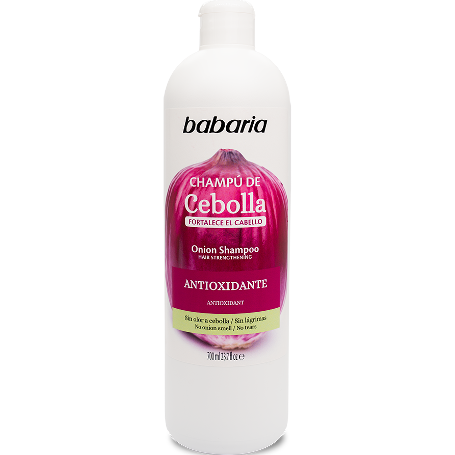 BABARIA CHAMPÚ DE CEBOLLA ANTIOXIDANTE 700ML