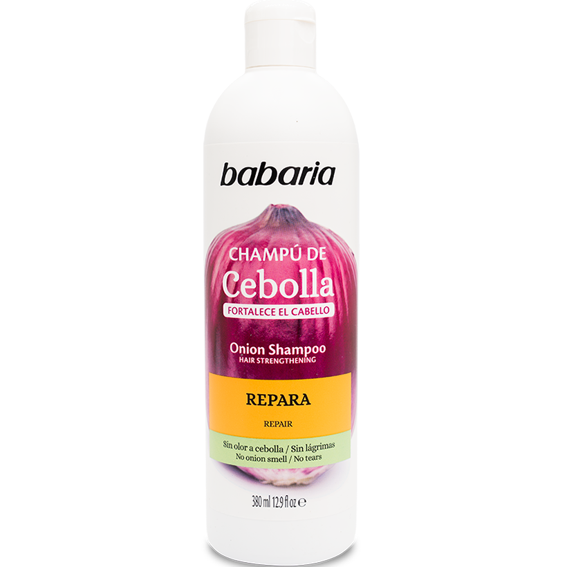 BABARIA CHAMPÚ CEBOLLA REPARA 380ML