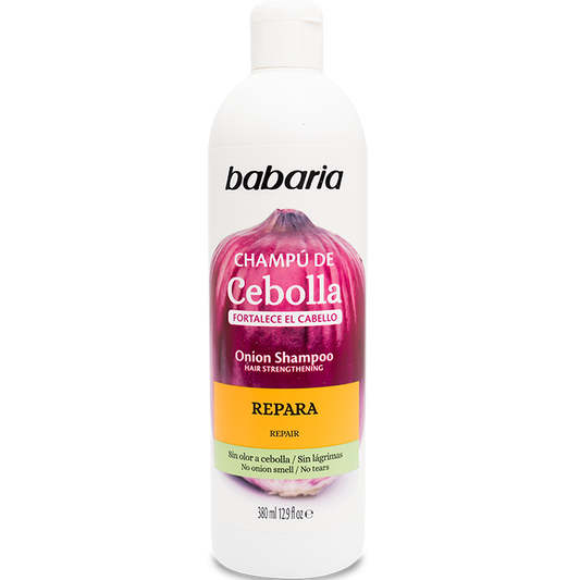 BABARIA CHAMPÚ CEBOLLA REPARA 380ML