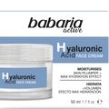 BABARIA CREMA FACIAL HYALURONIC ACID 50ML