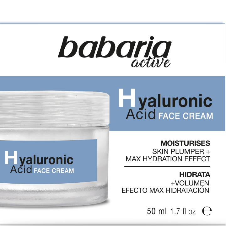 BABARIA CREMA FACIAL HYALURONIC ACID 50ML