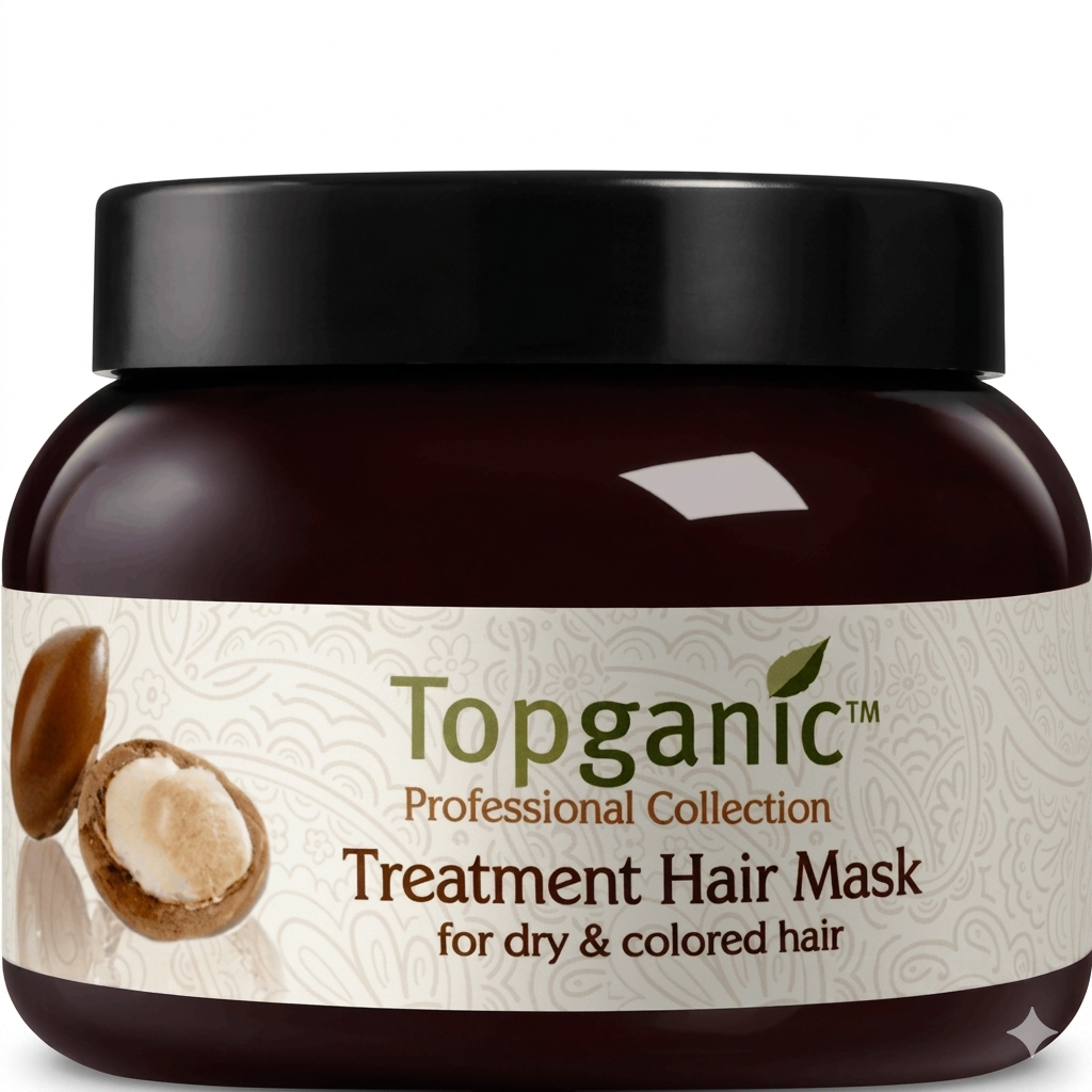 TOPGANIC ARGAN OIL TREATMENT HAIR MASK 500ML