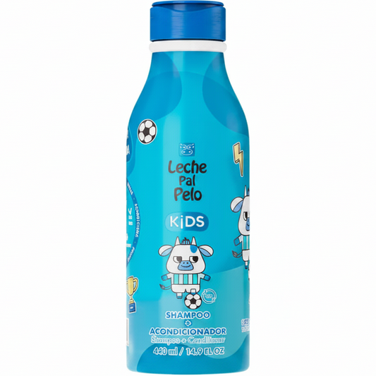 LECHE PAL PELO KIDS CHAMPÚ+ACONDICIONADOR 440ML