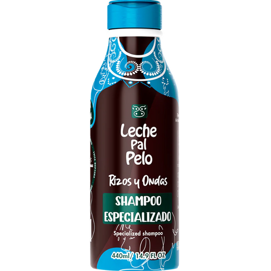 LECHE PAL PELO RIZOS Y ONDAS SHAMPOO ESPECIALIZADO 440ML