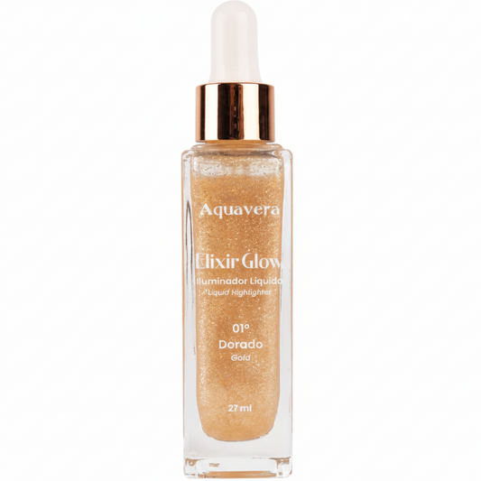 AQUAVERA ELIXIR GLOW ILUMINADOR LÍQUIDO 01 DORADO