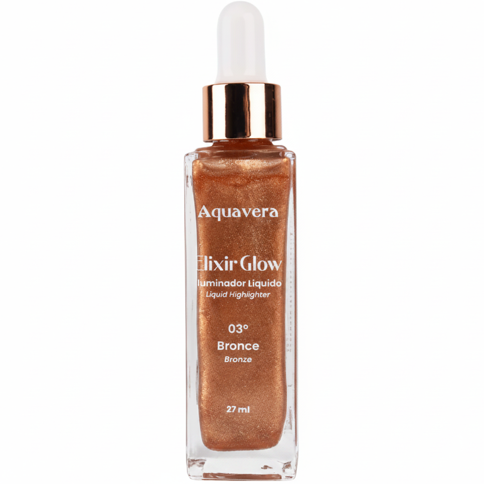 AQUAVERA ELIXIR GLOW ILUMINADOR LÍQUIDO 03 BRONCE