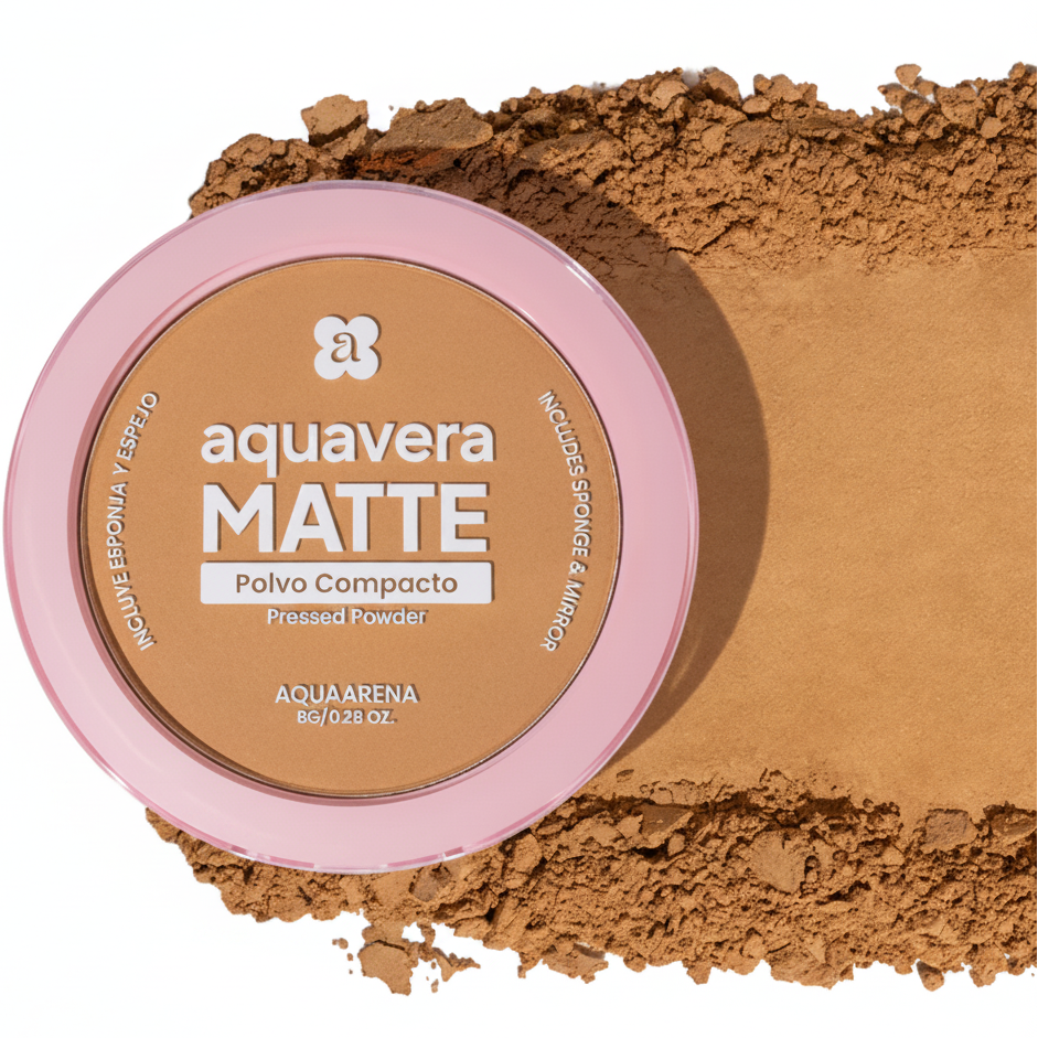 AQUAVERA POLVO COMPACTO MATTE AQUAARENA #2