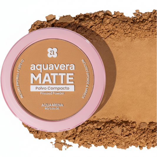 AQUAVERA POLVO COMPACTO MATTE AQUAARENA #2