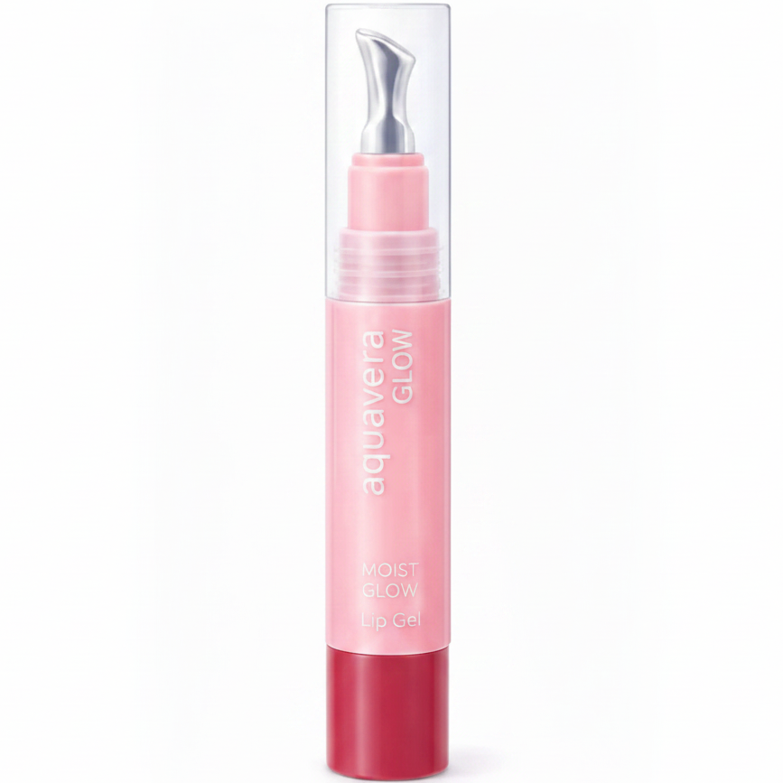 AQUAVERA METAL GLOW LIP GLOSS 01 CHERRY BLAZE