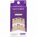 AQUAVERA NAILS BALLERINA 12PCS GOMA INCLUIDA