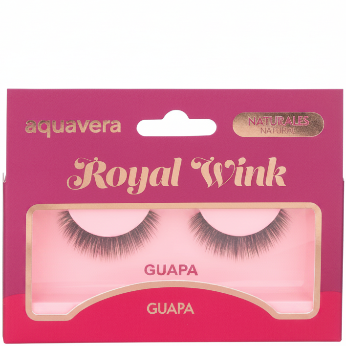 AQUAVERA PAR DE PESTAÑAS NATURALES GUAPA