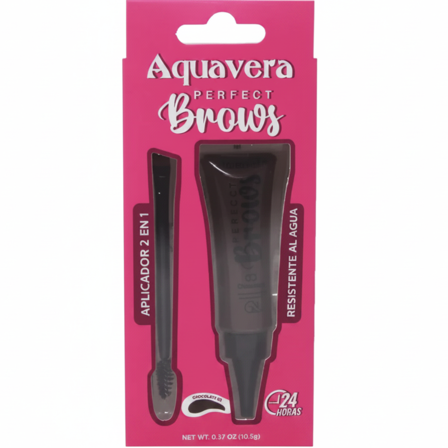 AQUAVERA GEL DE CEJAS CHOCOLATE