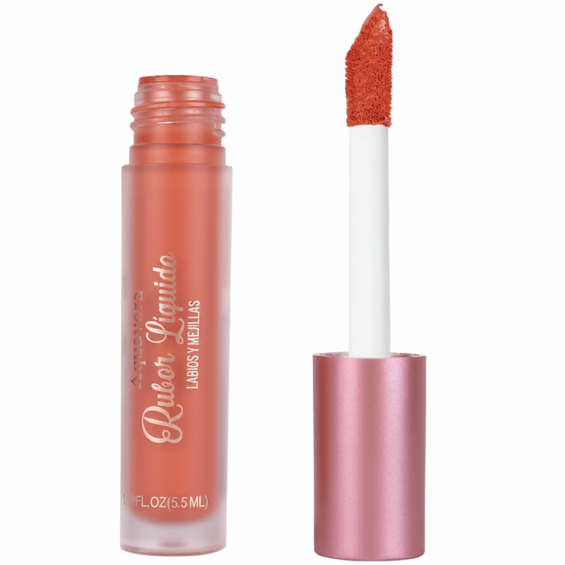 AQUAVERA RUBOR LÍQUIDO LABIOS Y MEJILLAS SUNDOWN #3