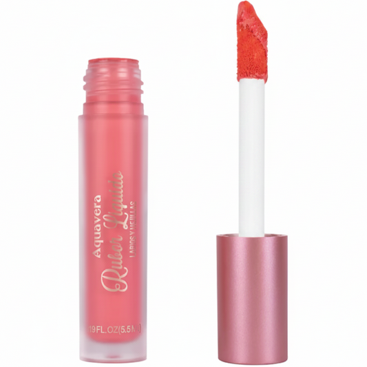 AQUAVERA RUBOR LÍQUIDO LABIOS Y MEJILLAS CORAL #2