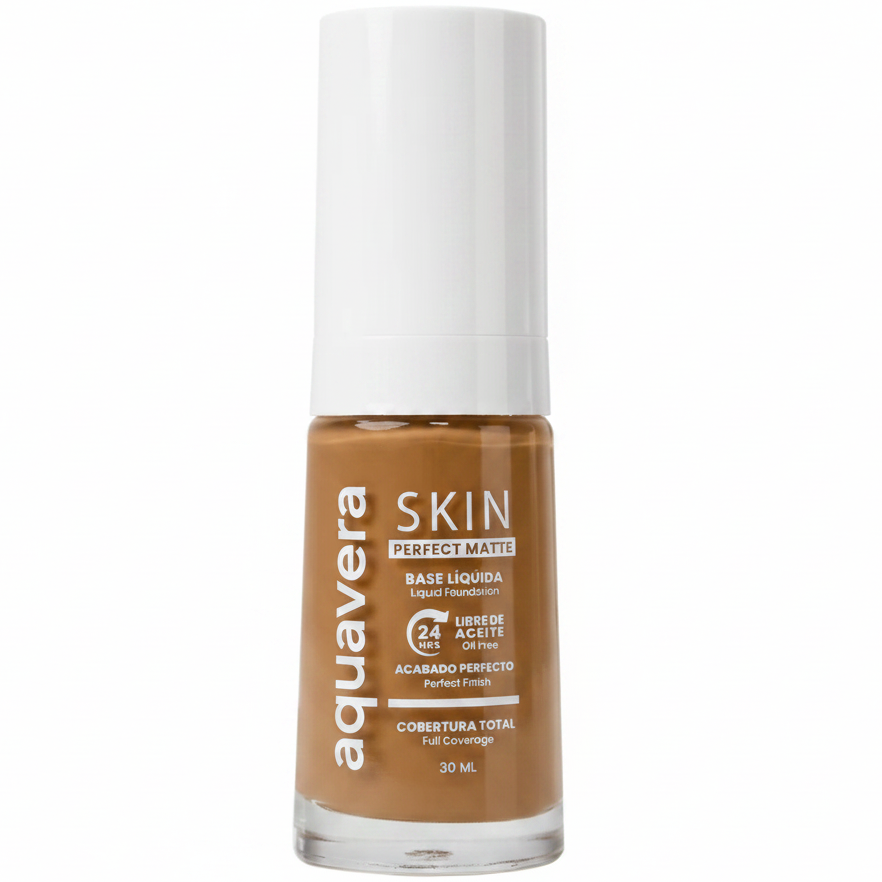 AQUAVERA BASE SKIN PERFECT MATTE BRONCE 370