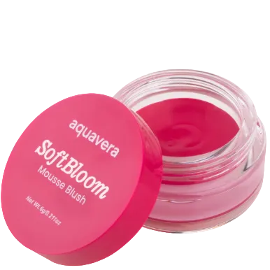 AQUAVERA SOFTBLOOM MOUSSE BLUSH FUCHSIA FERVER