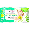 STAY BEAUTIFUL TOALLITAS HUMEDAS ALOE VERA 100UND