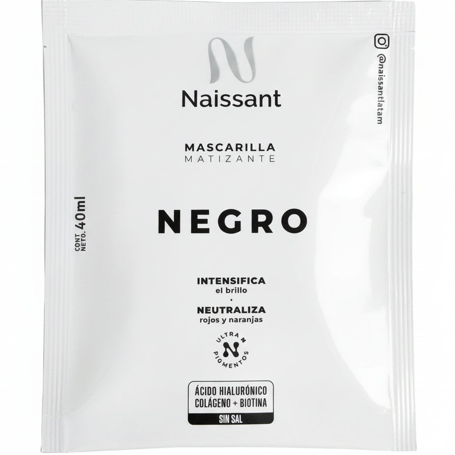 NAISSANT MASCARILLA MATIZANTE NEGRO 40ML