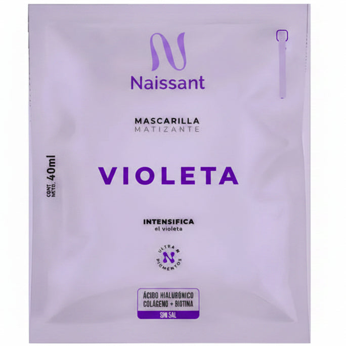 NAISSANT MASCARILLA MATIZANTE VIOLETA 40ML